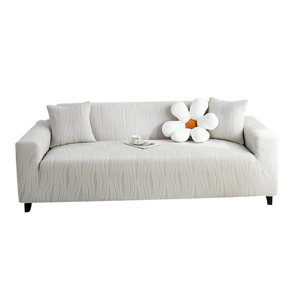 Cozy Stretchy Slipcover Elastic Sectional Sofa Covers Seats Cover