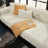 Cozy Non-slip Sofa Protector Velvet Sofa Cover Durable Cushion Couch Mat