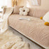Soft Furry Velvet Plush Non-Slip Sofa Cover Sectional Couch Cover