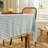 Plaid Tablecloth for Dining Table Durable Thickened Tea Table Cover - TaroTextile