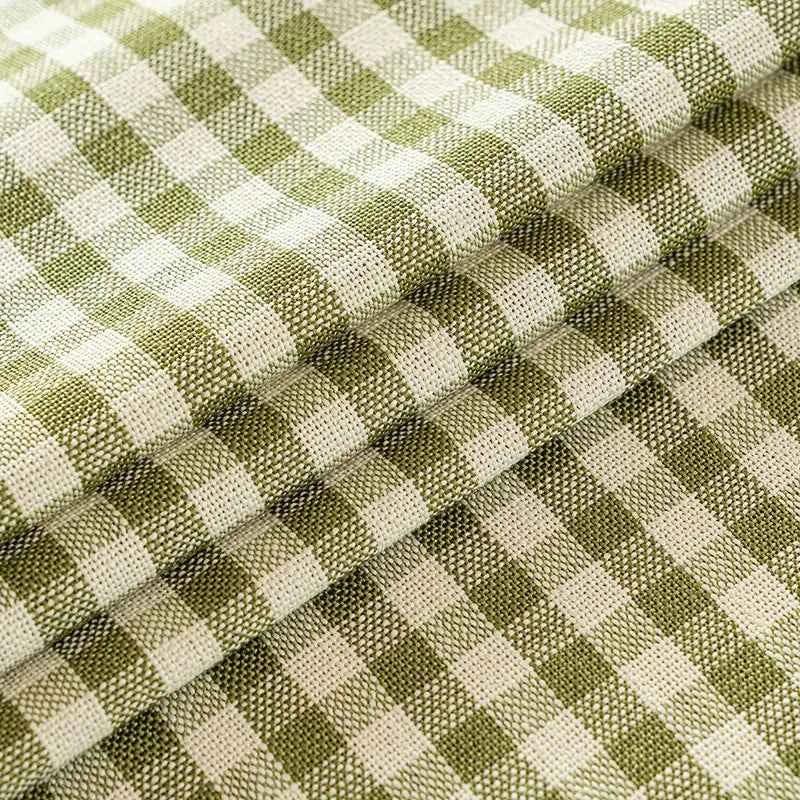 Plaid Tablecloth for Dining Table Durable Thickened Tea Table Cover - TaroTextile