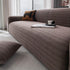 Plush Fleece Stretchy Sofa Cove Soft Cozy Textured Geometric Couch Cover - TaroTextile