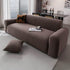 Plush Fleece Stretchy Sofa Cove Soft Cozy Textured Geometric Couch Cover - TaroTextile