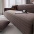 Plush Fleece Stretchy Sofa Cove Soft Cozy Textured Geometric Couch Cover - TaroTextile