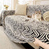 Plush Sherpa Sofa Throw Cover for Sectional Throw Blanket Furniture Protector - TaroTextile