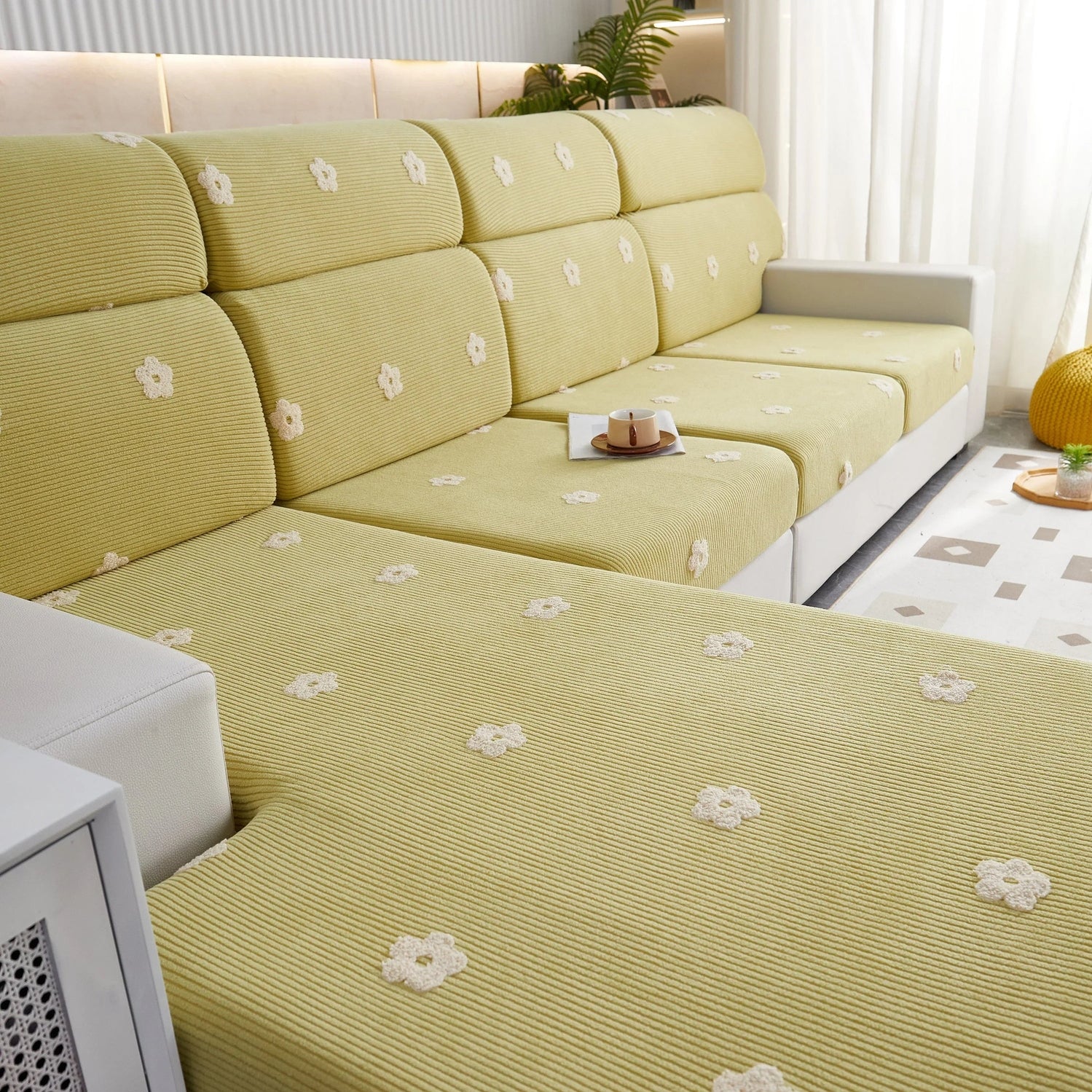 Polar Fleece Sofa Cushion Covers for Sofa 1/2/3/4 Seater, Best Seat Covers for Dogs, Pet Couch Protector - TaroTextile