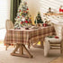 Rustic Plaid Thanksgiving Table Decor Christmas Tabletop Table Cloth - TaroTextile