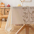 Rustic Tablecloth Rectangular Tablecloth for Dinning Table Decor Kitchen Decor - TaroTextile