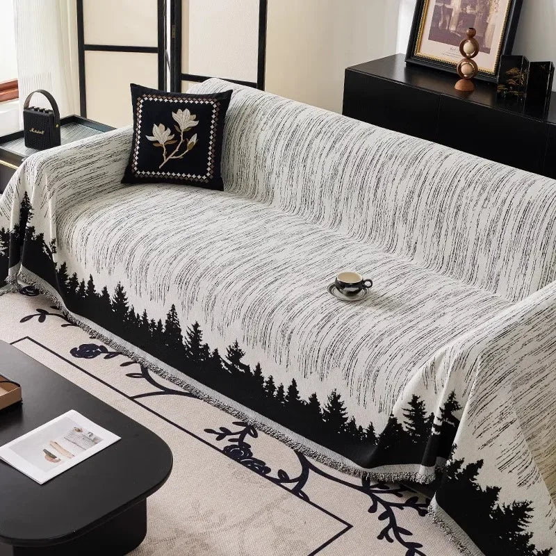 Durable Couch Cover for 3 Cushion Sofa Cover for Dogs Furniture Protector