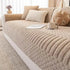 Cozy Plush Couch Cover Non Slip Fluffy Sectional Sofa Covers - TaroTextile