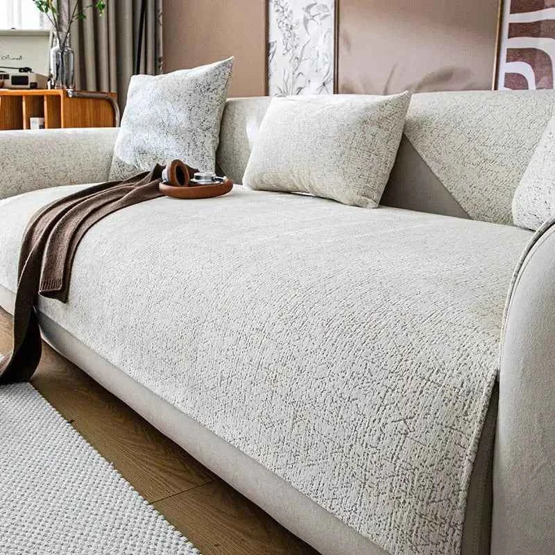 Durable Sofa Covers for 3 Cushion Couch Anti-Scratch Couch Cover for Dogs Pets