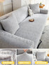 Thick Elastic Sofa Cover Slipcover Stretchy Polar Fleece Seater Corner Couch Cover