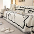 Cartoon Cute Sofa Cover Chenille Durable Seat Cushion Cover Slipcover