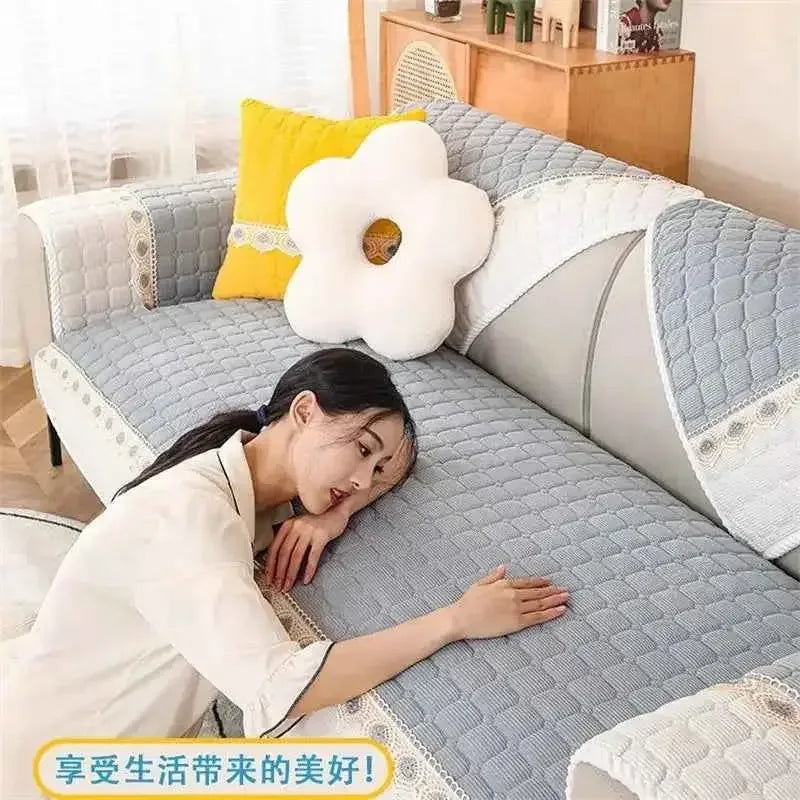 Durable Anti-scratch Sofa Cushion Cover Universal Non-slide Chair Cover Mat - TaroTextile