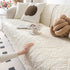 Minimalism Soft Cotton Sofa Cushion Cover Universal Chair Futon Cover Slipcover Non-slip Seat Mat