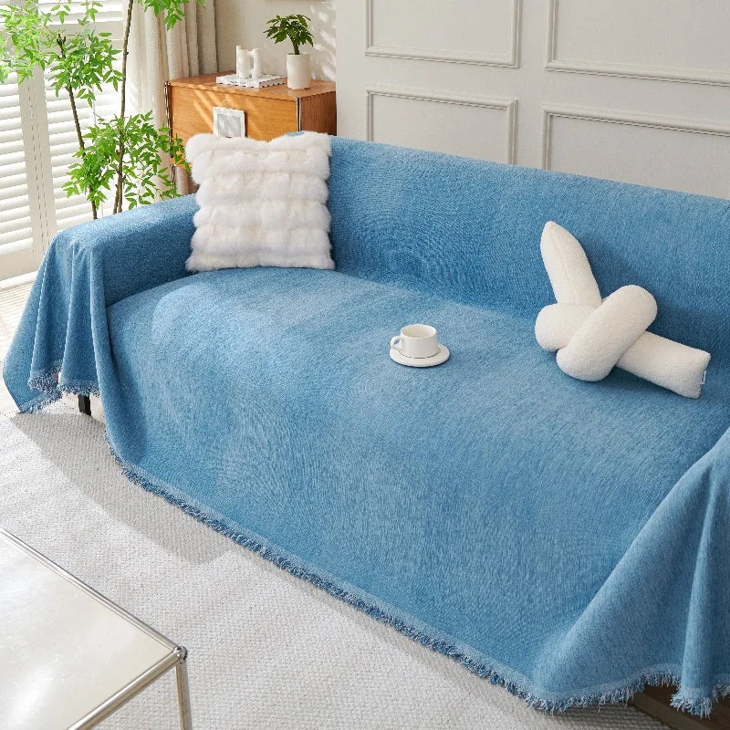 Soft Durable Sofa Covers for Dogs Chenille Cushion Couch Slipcovers