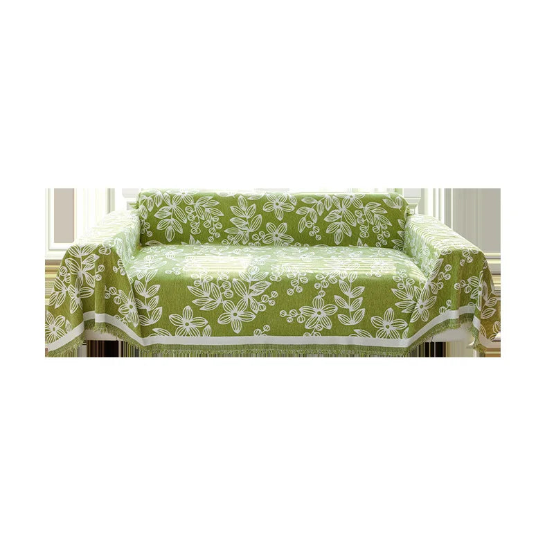 Universal Sofa Cover Chenille Durable Sofa Blanket Anti-scratch Furniture Protector