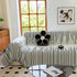 Boho Striped Jacquard Throw Sofa Slipcover Chenille Sofa Throws for Couches for Pets Kids Home Decor