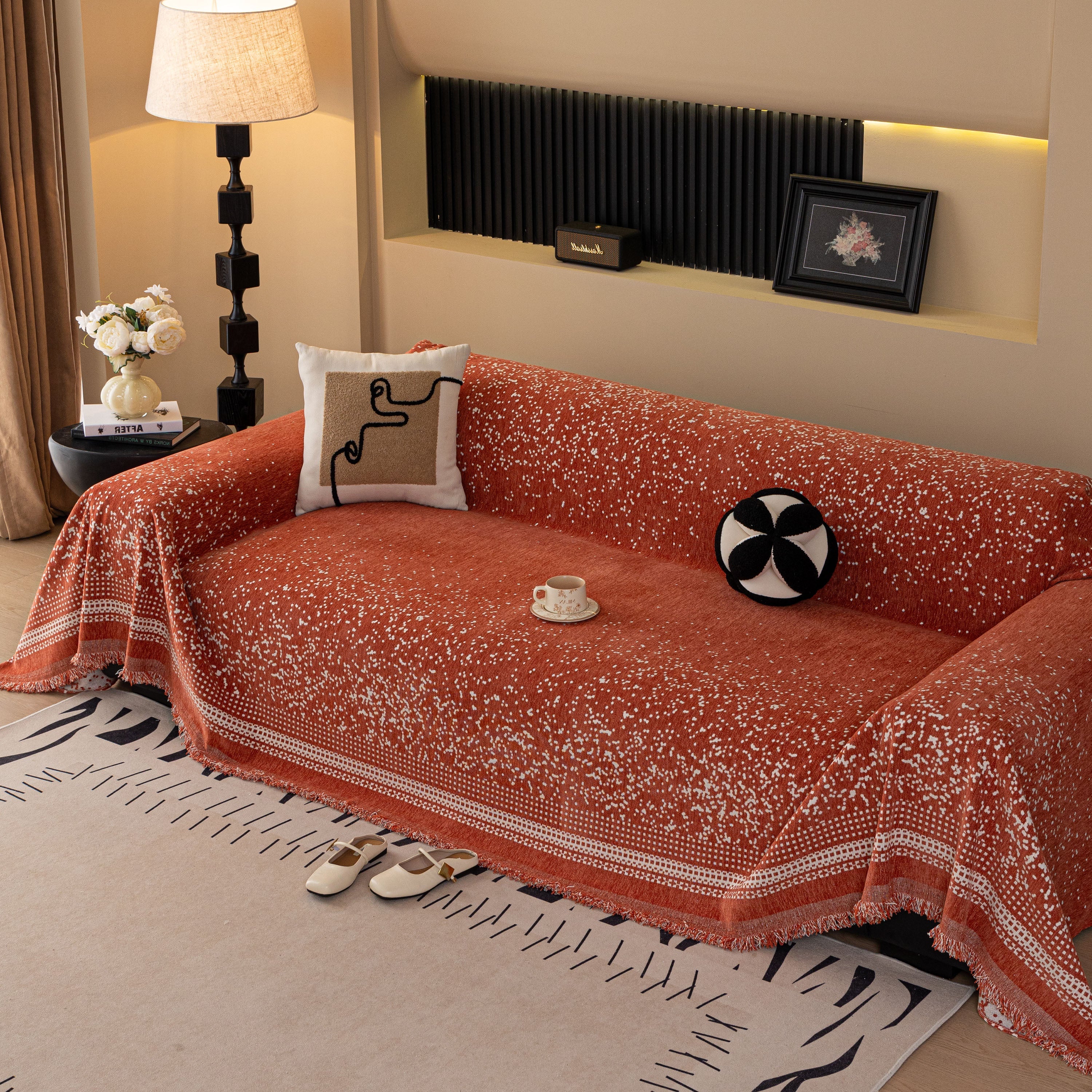 Luxury Throw Slipcovers for Sofas, Heavy-Duty Sofa Protector for Sectional Sofas