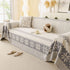 Thick Jacquard Couch Cover for Sectional Sofas, Cozy Washable Sofa Cover Throw Blanket