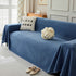 Herringbone Oversized Chenille Couch Throw Cover Sofa Slipcovers Couch Covers for Sectional Couches