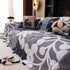Vintage Boho Floral Sofa Throw Cover, 3D Soft Tufted Plush Couch Protector Futon Cover