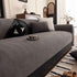 Chenille Textured Herringbone Sofa Cover, Non-Slip Couch Protector for Pets & Kids
