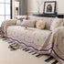 Chenille Couch Throw Cover Decorative Herringbone Sofa Blanket Protector for Couch