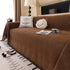 Solid Color Chenille Sofa Cover Blanket Furniture Covers for Sofas and Loveseats
