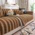 Tufted Stripe Sofa Protector Cover, Textured Non-Slip Couch Cover for Pets & Kids