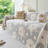 Plush Floral Sofa Throw Cover, Thick Soft Couch Protector Throw Couch for Dogs, Kids