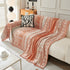 Chenille Sofa Cover Throw Blanket, Boho Geometric Scratch Proof Couch Protector