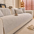 Chenille Herringbone Sofa Protector, Soft Non-Slip Couch Cover with Silicone Backing