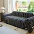 Vintage-Inspired Striped Blankets for Couch Covers Luxury Couch Throw Cover with Timeless Elegance