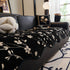 Floral Chenille Couch Cover, Non-Slip Sofa Slipcover Protector for Furniture
