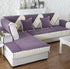 Non-Slip Sectional Couch Cover with Lace, Furniture Protector for Dogs, Pets, and Kids II