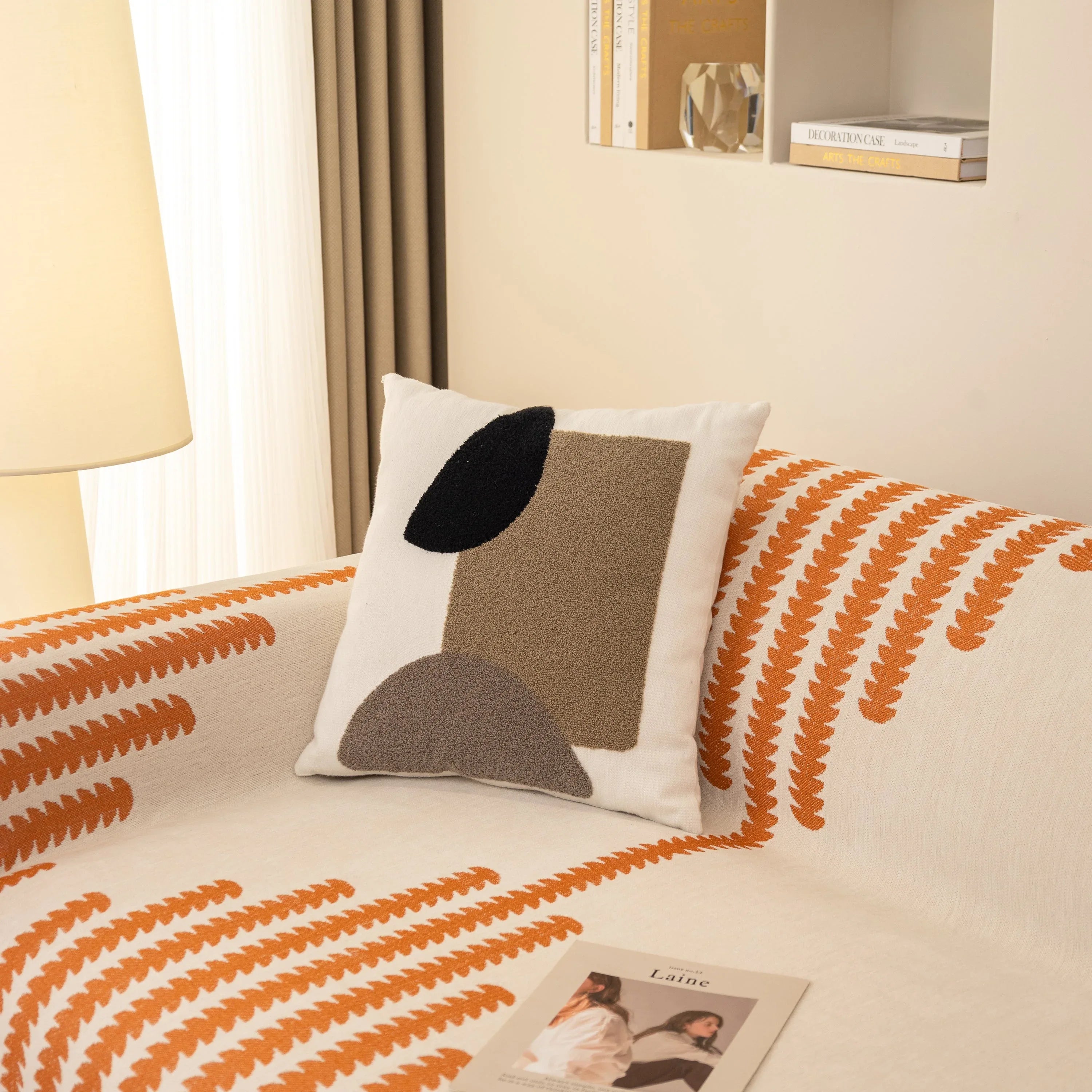 Soft Cozy Chenille Couch Cover Throws for Sofas, Couch Cover Blankets, Corner Sectional Couch Covers - TaroTextile