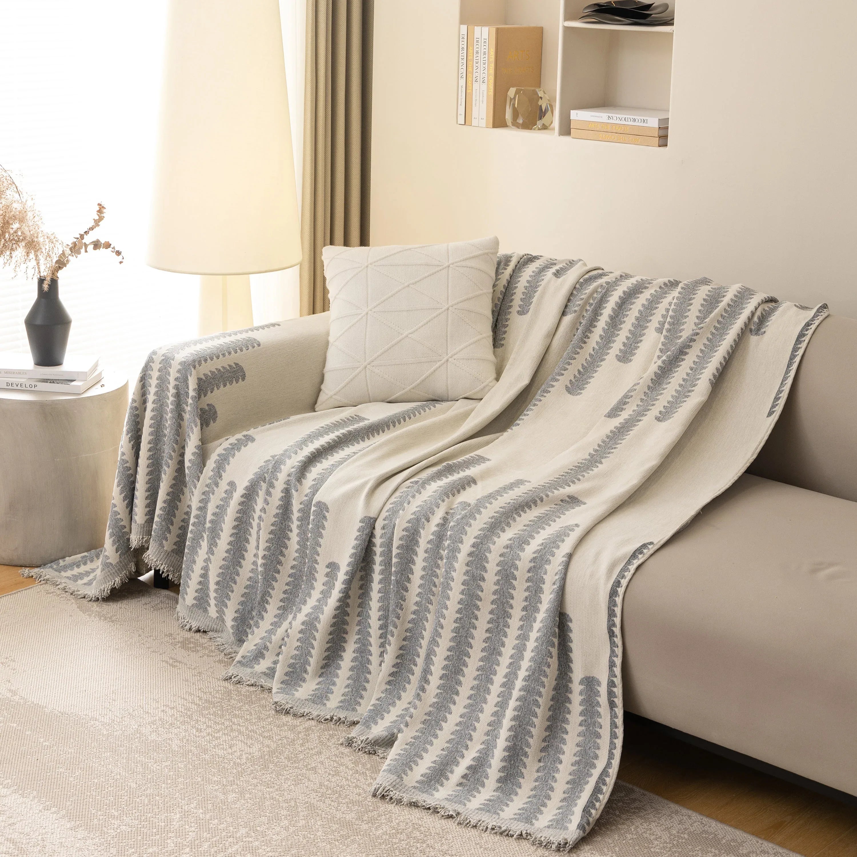 Soft Cozy Chenille Couch Cover Throws for Sofas, Couch Cover Blankets, Corner Sectional Couch Covers - TaroTextile