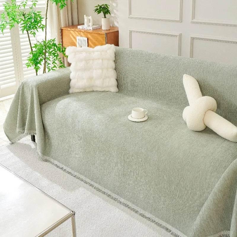 Soft Durable Sofa Covers for Dogs Chenille Cushion Couch Slipcovers - TaroTextile