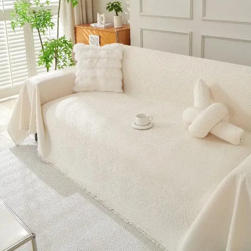 Soft Durable Sofa Covers for Dogs Chenille Cushion Couch Slipcovers - TaroTextile