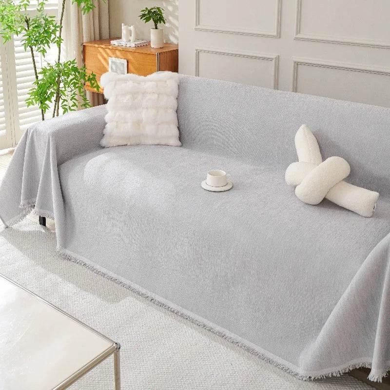 Soft Durable Sofa Covers for Dogs Chenille Cushion Couch Slipcovers - TaroTextile