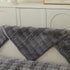 Soft Thick Faux Fur Sofa Cover Stripe Fluffy Fuzzy Non-Slip Washable Couch Covers - TaroTextile