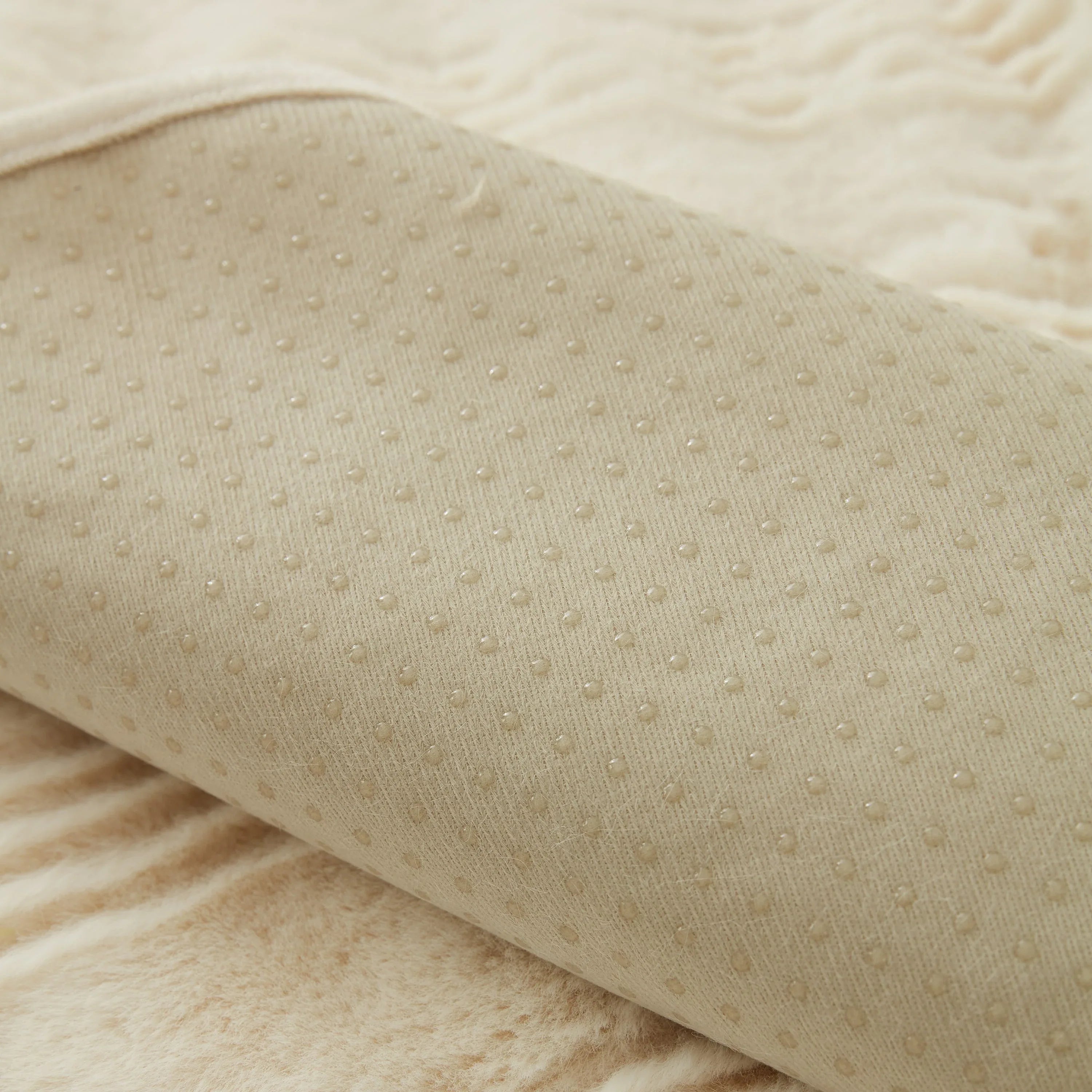 Soft Thick Faux Fur Sofa Cover Stripe Fluffy Fuzzy Non-Slip Washable Couch Covers - TaroTextile