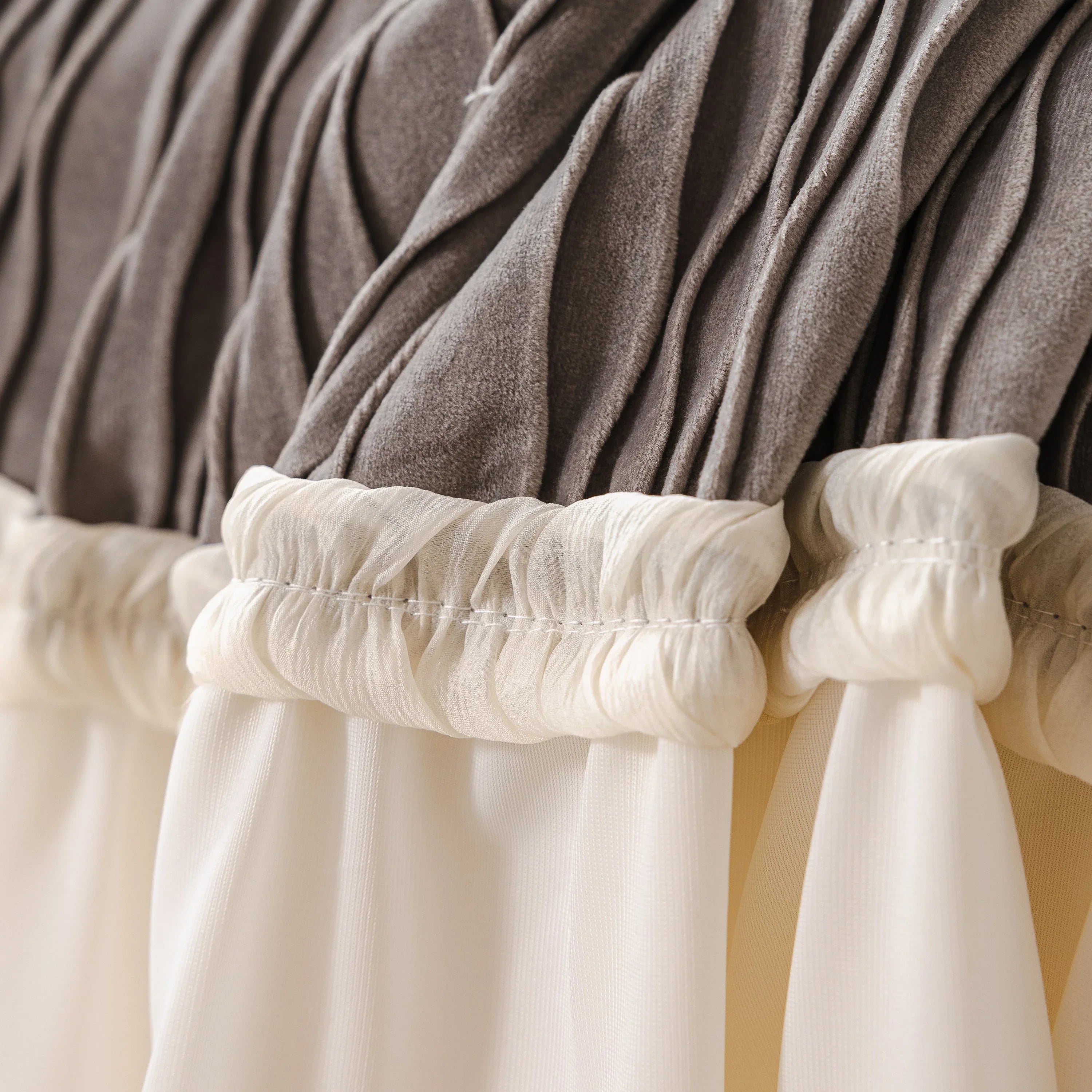 Soft Warm Flannel Couch Cover Throw Blanket with French Flounce, Beautiful Furniture Throws for Sofas - TaroTextile