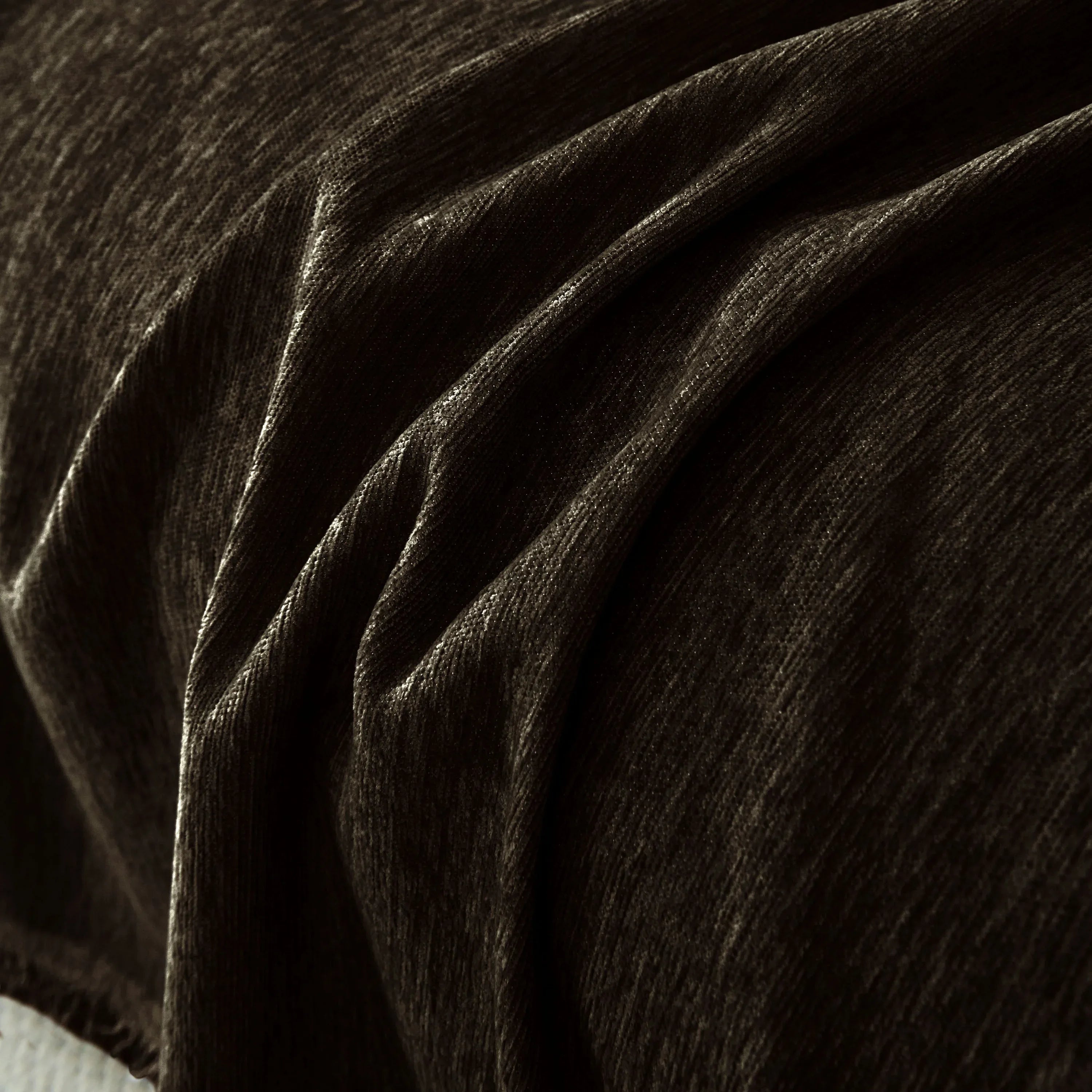 Solid Color Chenille Sofa Throw Blanket, Soft & Plush Decorative Couch Throw Cover - TaroTextile