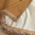Solid Color Chenille Sofa Throw Blanket, Soft & Plush Decorative Couch Throw Cover - TaroTextile