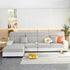 Stretch Jacquard Fleece Settee Cushion Covers, Stylish Non Slip Couch Cushion Covers for Sectional Sofas - TaroTextile
