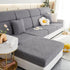Stretch Jacquard Fleece Settee Cushion Covers, Stylish Non Slip Couch Cushion Covers for Sectional Sofas - TaroTextile
