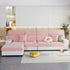 Stretch Jacquard Fleece Settee Cushion Covers, Stylish Non Slip Couch Cushion Covers for Sectional Sofas - TaroTextile