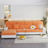 Stretch Jacquard Fleece Settee Cushion Covers, Stylish Non Slip Couch Cushion Covers for Sectional Sofas - TaroTextile